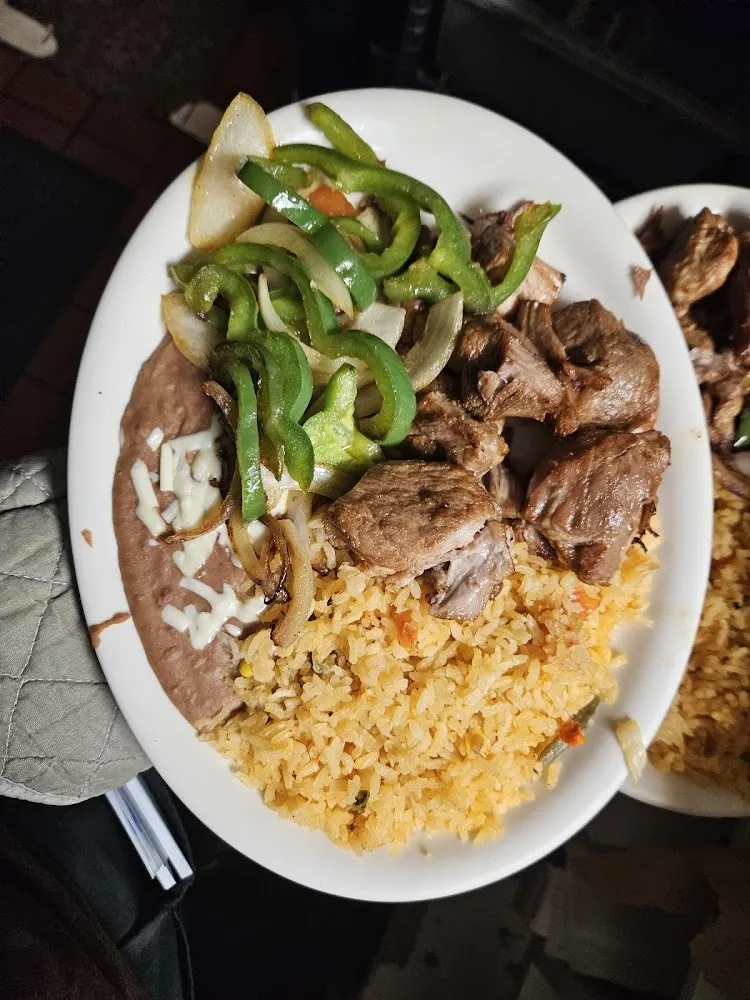 Carnitas Substitute Salad for Fajita Veggies