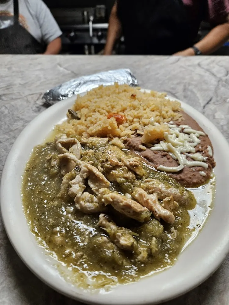 Chile Verde with Chicken